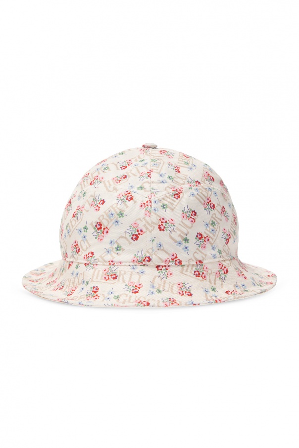 Gucci Floral-printed hat